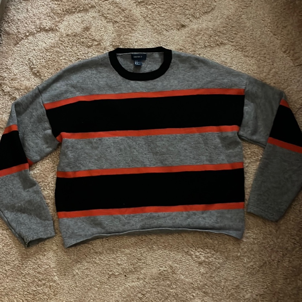 FOREVER 21 striped sweater